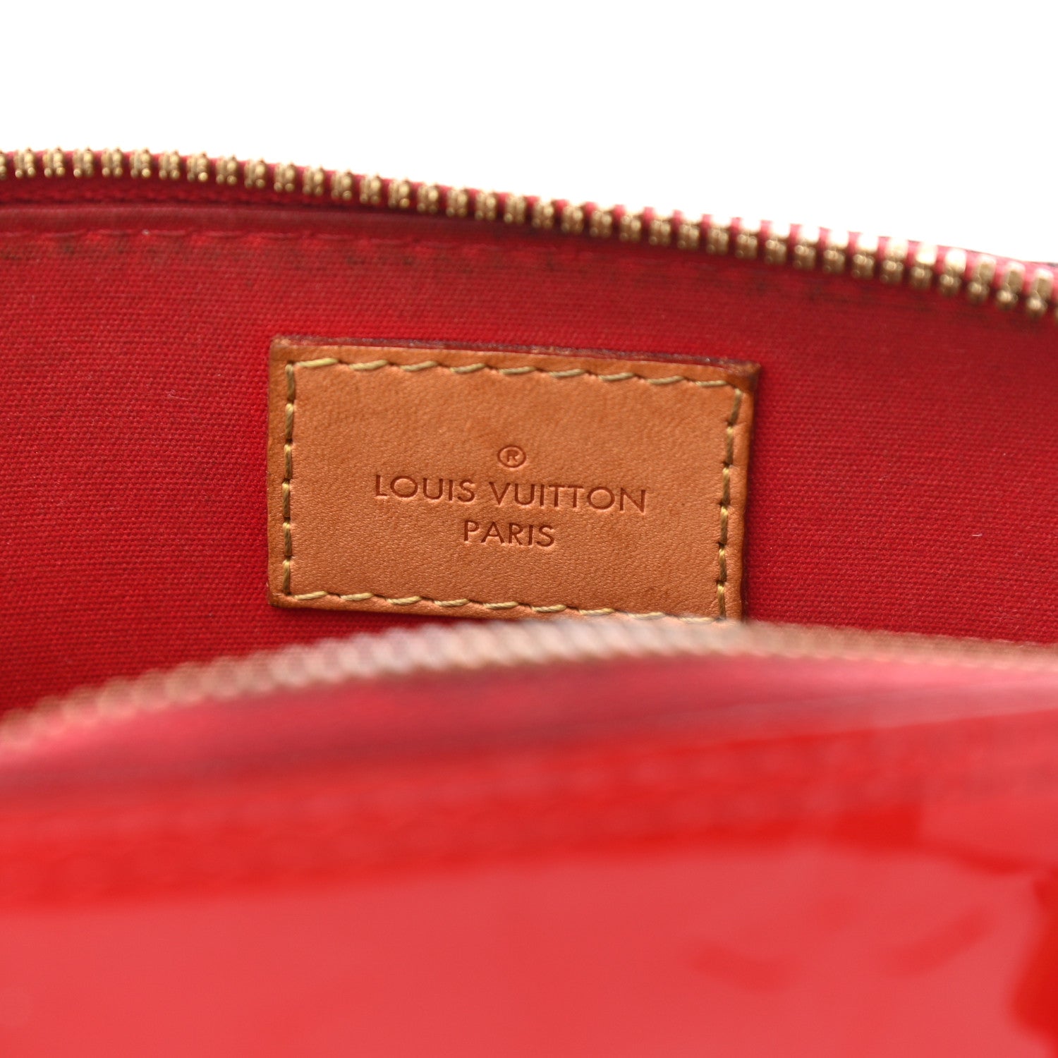 Louis Vuitton Vernis Alma BB Cherry 6 of 12