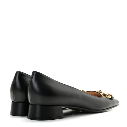Gucci Malaga Kid Horsebit Ballet 25mm Flats 41 Black 4 of 14