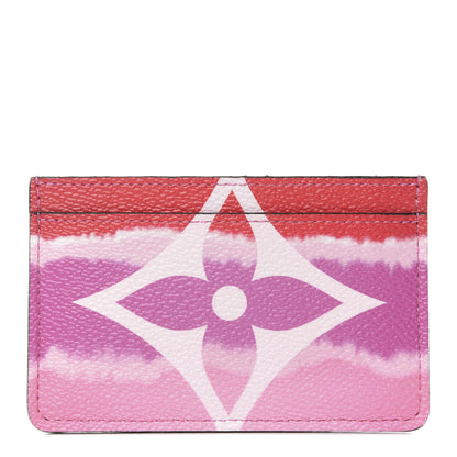 Louis Vuitton Monogram Escale Card Holder Rouge 1 of 8