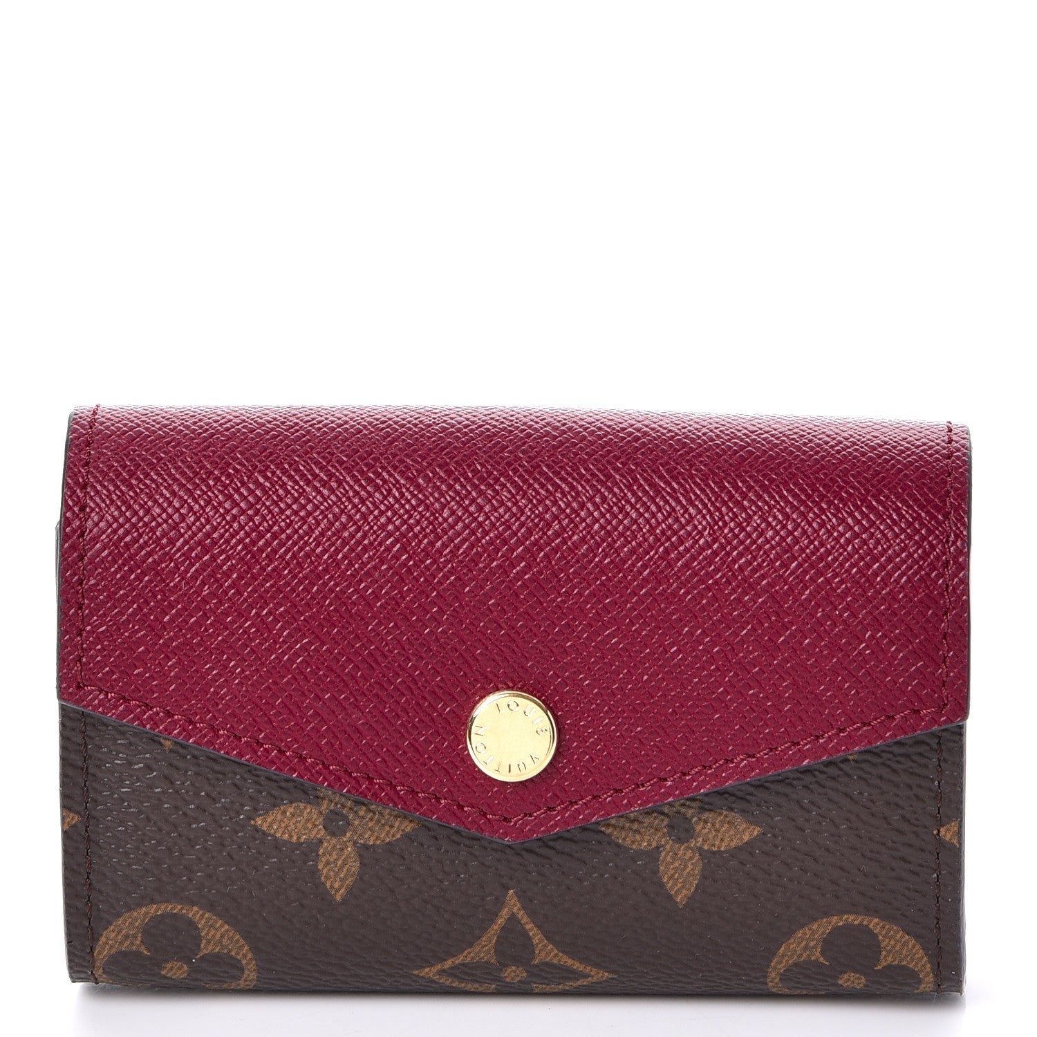 Louis Vuitton Monogram Sarah Multicartes Fuchsia 1 of 8