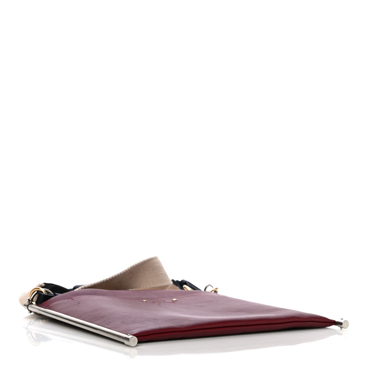 Chloe Smooth Calfskin Medium Roy Clutch Plum Purple 4 of 15