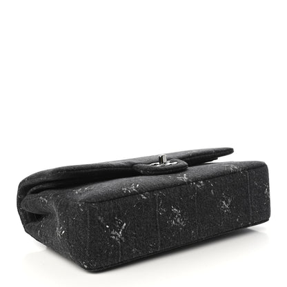Chanel Denim Medium Double Flap Black 4 of 11