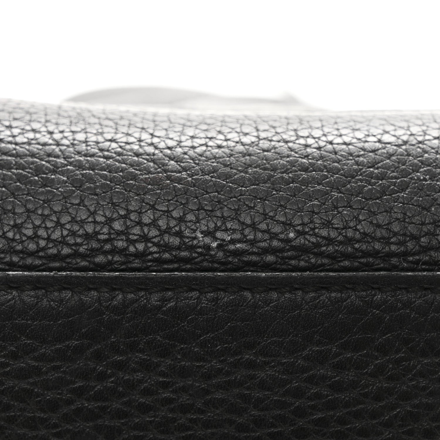 Gucci Pebbled Calfskin Medium Soho Chain Shoulder Bag Black 12 of 14