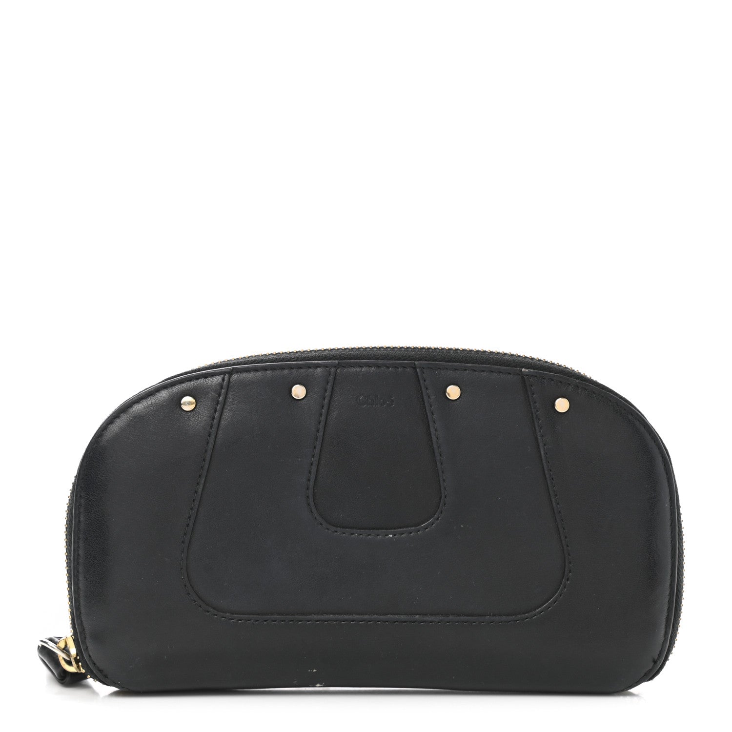 Chloe Calfskin Hayley Wallet Black 1 of 11