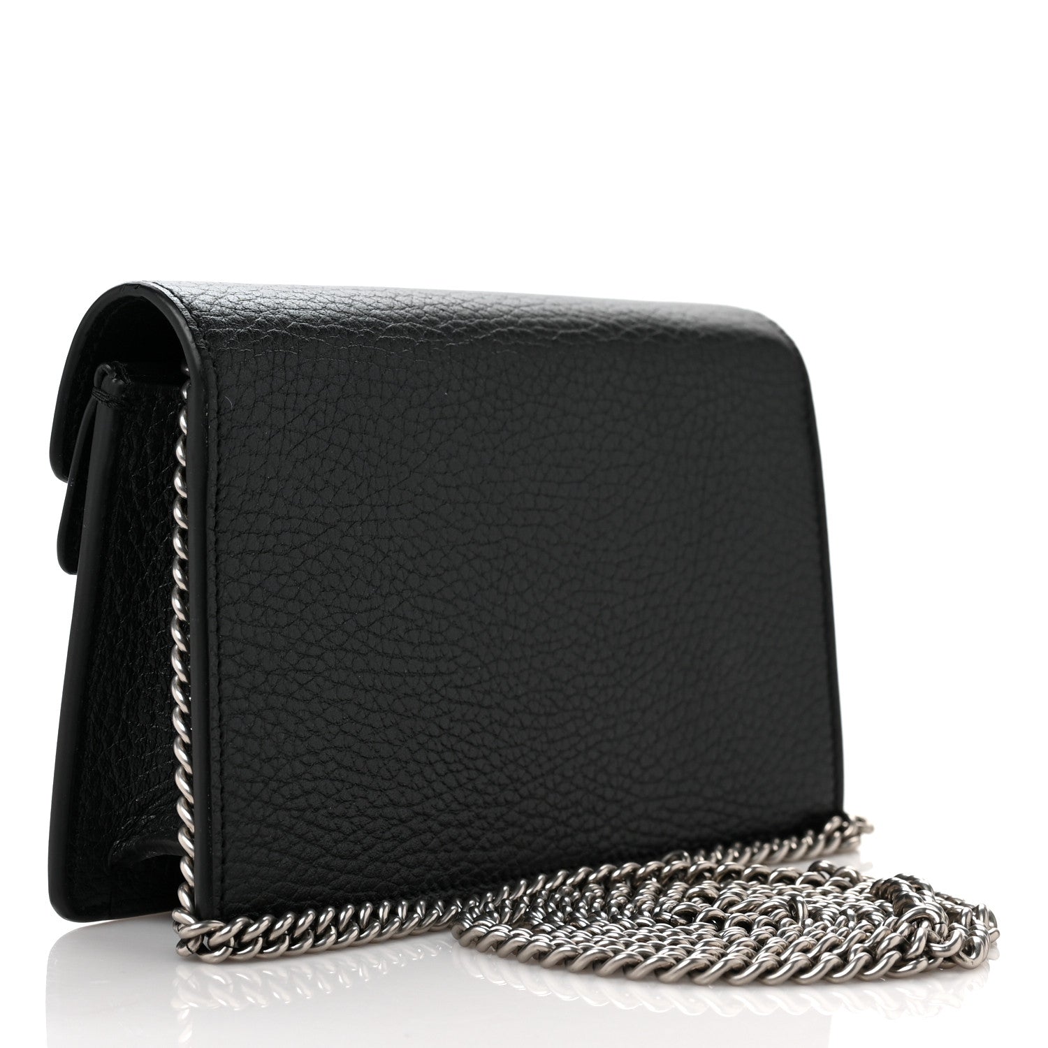 Gucci Calfskin Super Mini Dionysus Shoulder Bag Black 3 of 8