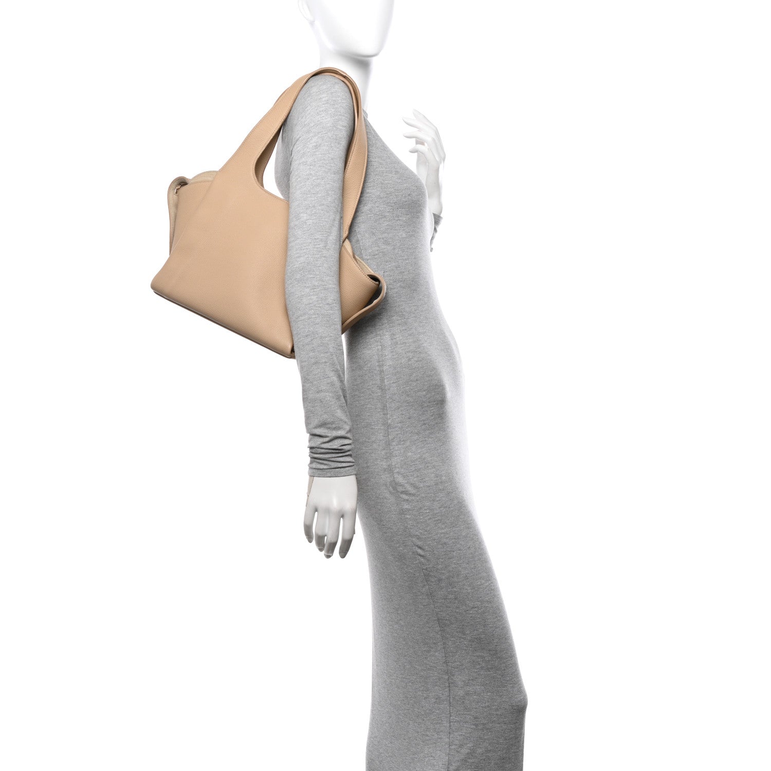 The Row Grained Calfskin TR1 Beige 2 of 11