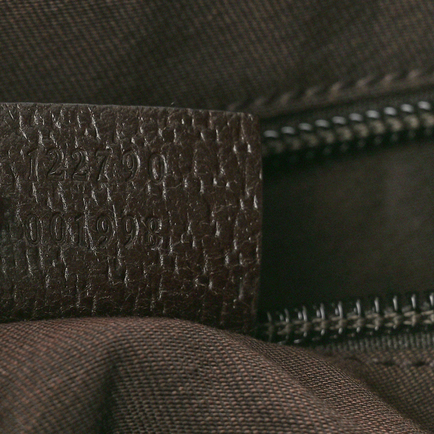 Monogram Medium Half Moon Hobo Dark Brown