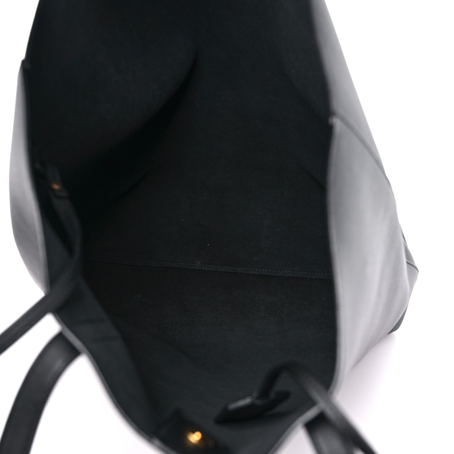 Saint Laurent Calfskin Medium Shopper Tote Black 6 of 11