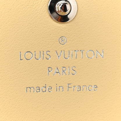 Louis Vuitton Mahina Iris Compact Wallet NM Yellow 7 of 9