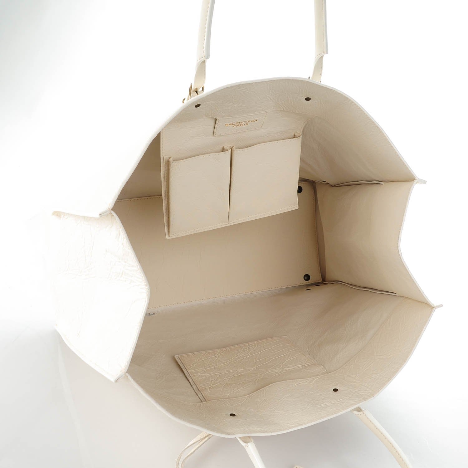 Balenciaga Veau Papier A4 Tote White 5 of 7