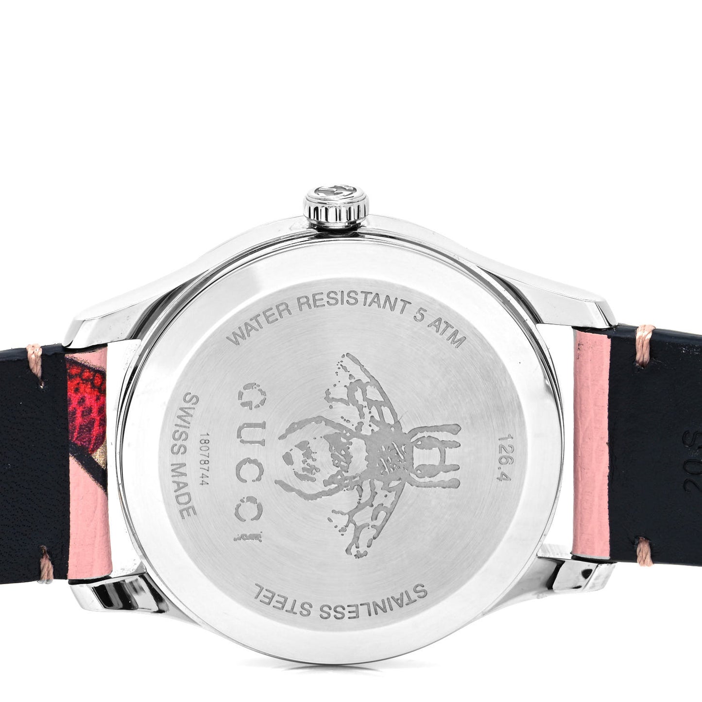 Stainless Steel Calfskin 38mm Le Marche Des Merveilles Snake Quartz Watch Pink