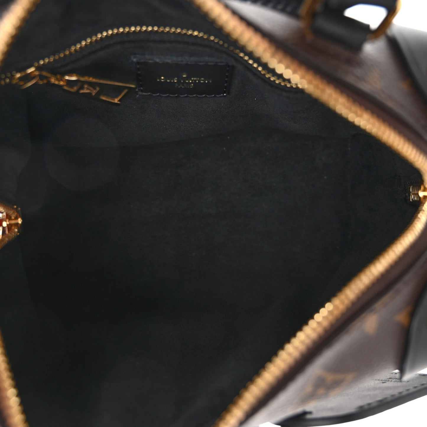 Monogram Petite Malle Souple Black