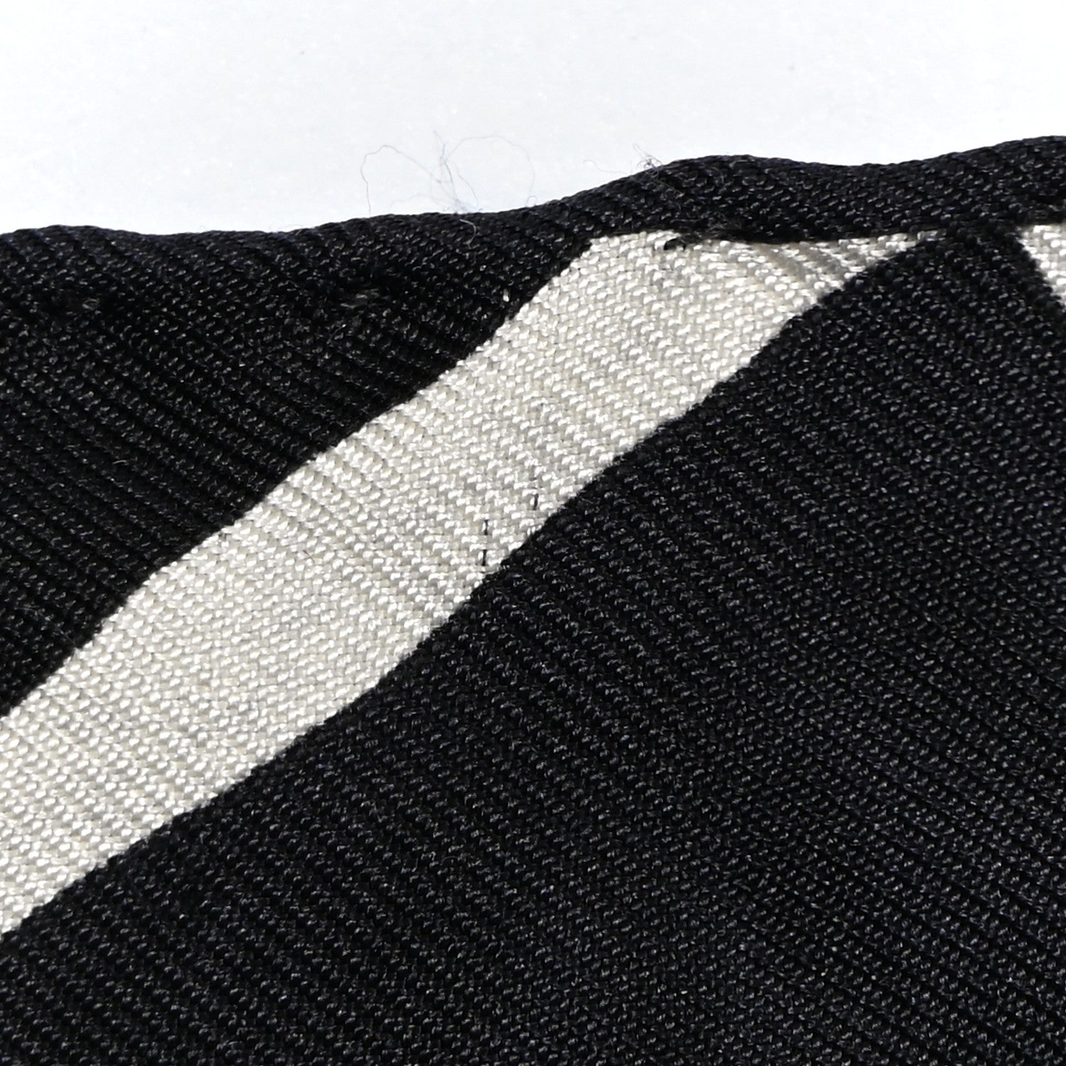 Chanel Silk Camellia CC Square Scarf Black 9 of 10