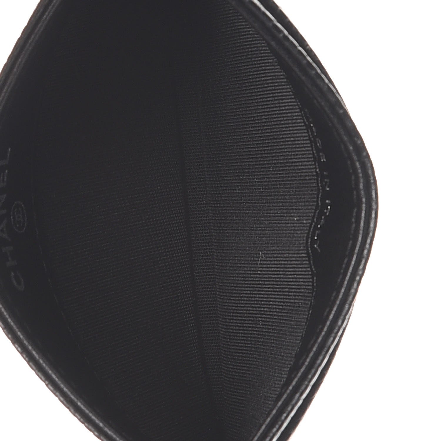 Chanel Caviar Timeless CC Card Holder Black 5 of 9