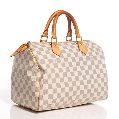 Louis Vuitton Damier Azur Speedy 30 3 of 7