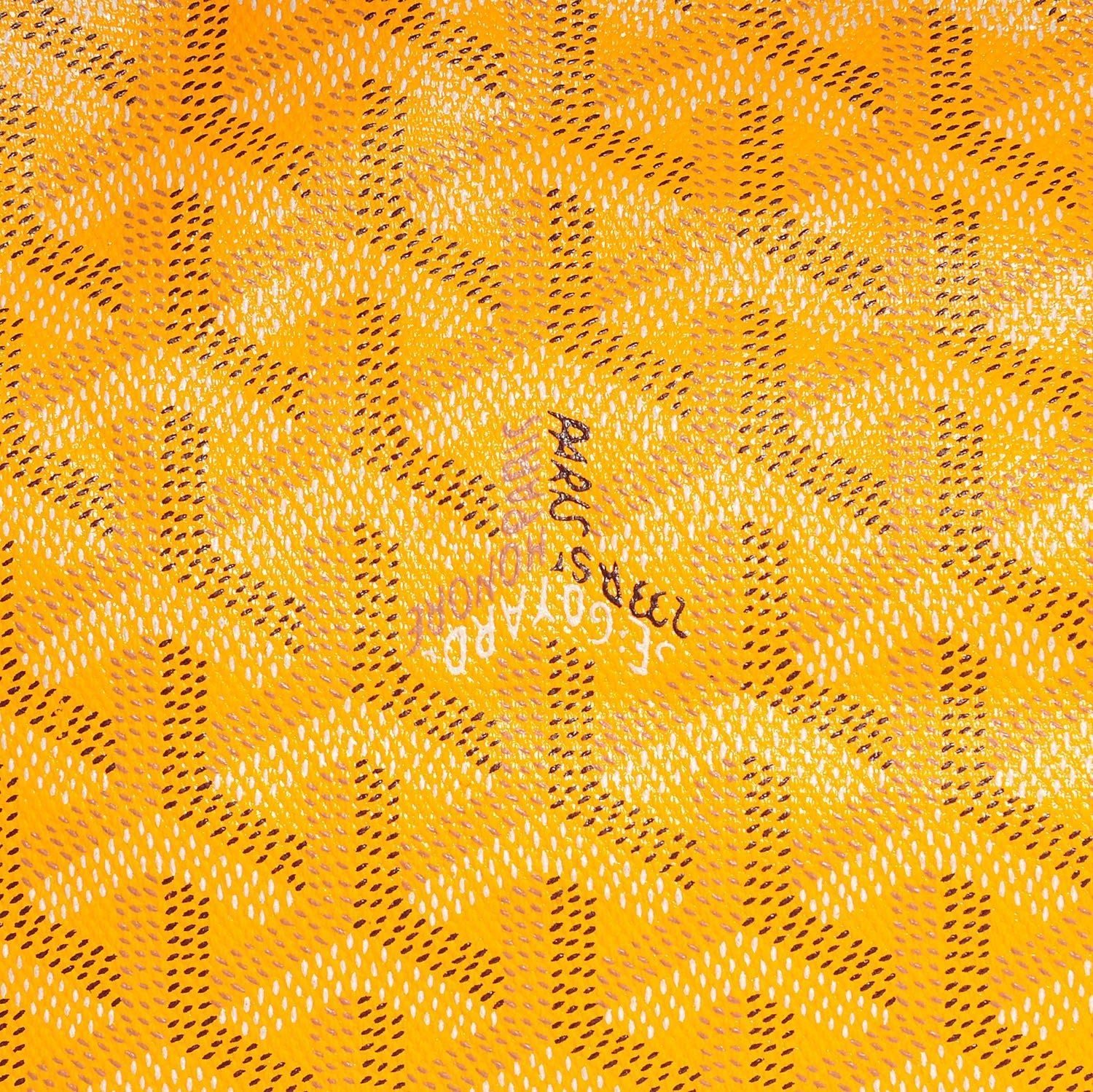 Goyard Goyardine Saint Louis GM Yellow 7 of 9
