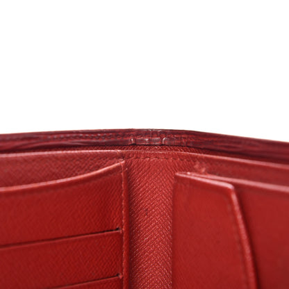 Louis Vuitton Epi Porte Billets Compact Wallet Red 13 of 15