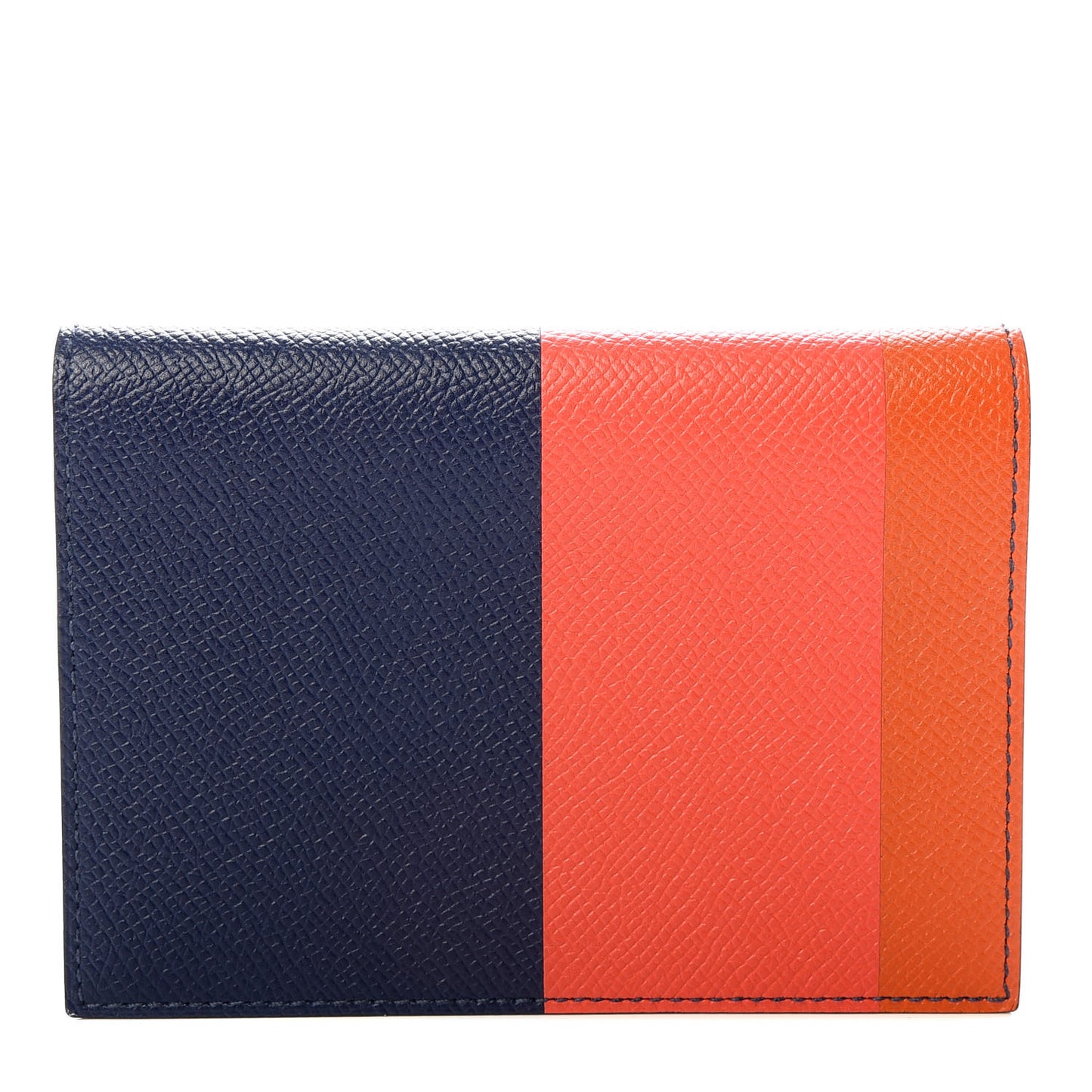 Epsom Casaque Couverture Agenda Cover GM Bleu Saphir Rose