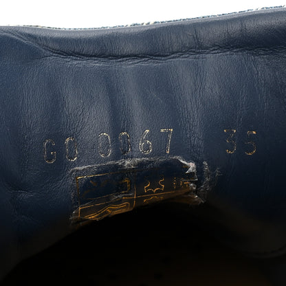 Louis Vuitton Denim Monogram Sneakers 35 Blue 9 of 11