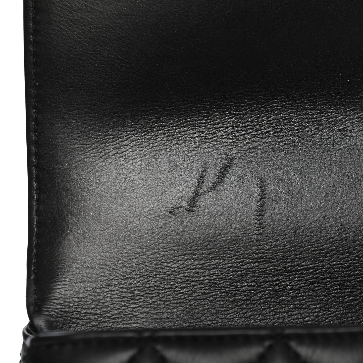 Calfskin Strass Quilted Mini Coco Handle Flap Black