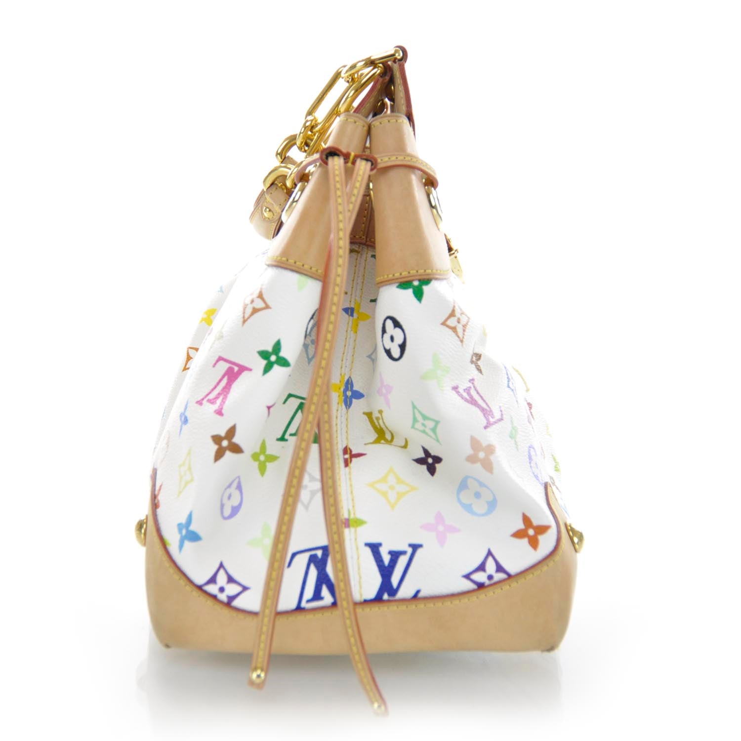 Louis Vuitton Monogram Multicolor Ursula White 6 of 12