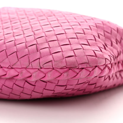 Bottega Veneta Nappa Intrecciato Medium Veneta Hobo Fuchsia 10 of 12