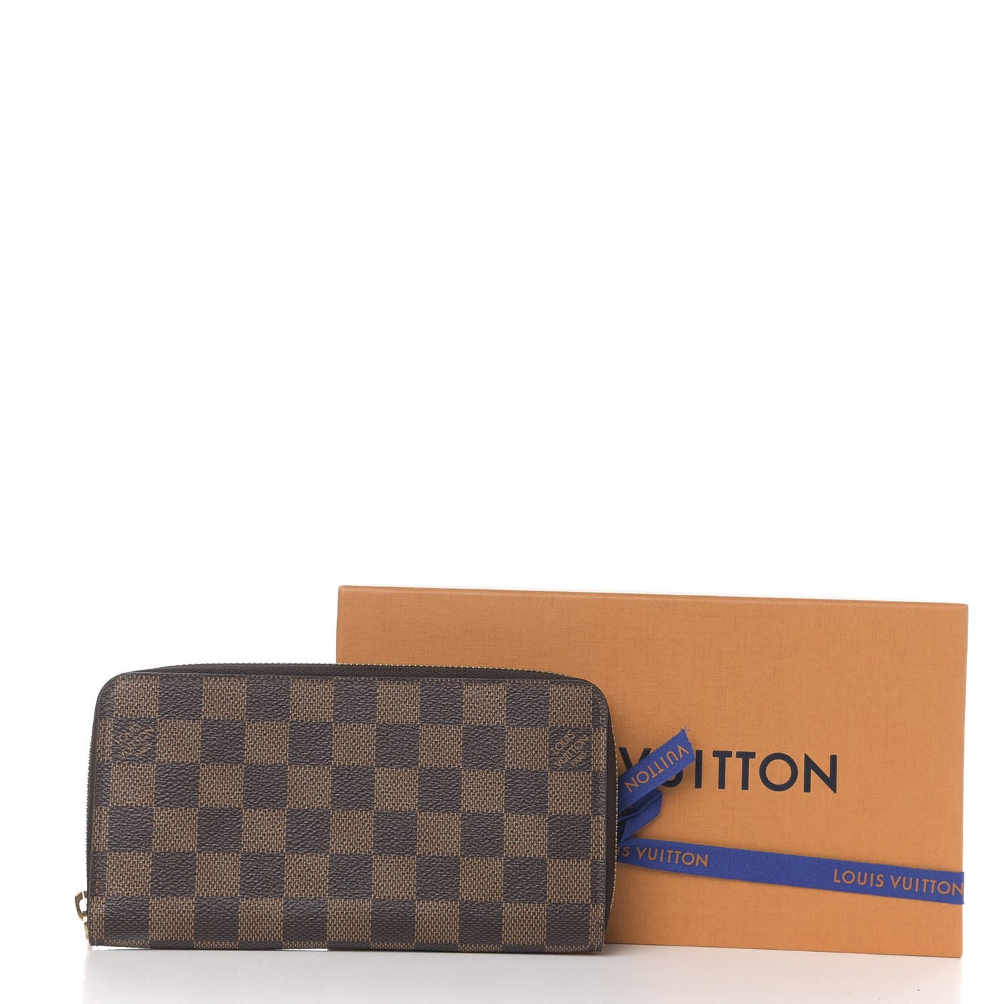 Damier Ebene Zippy Wallet