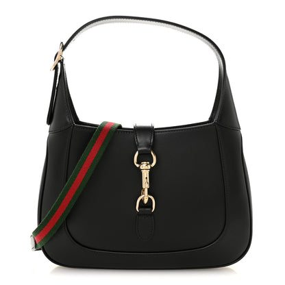Gucci Calfskin Small Jackie Shoulder Bag Black 1 of 13