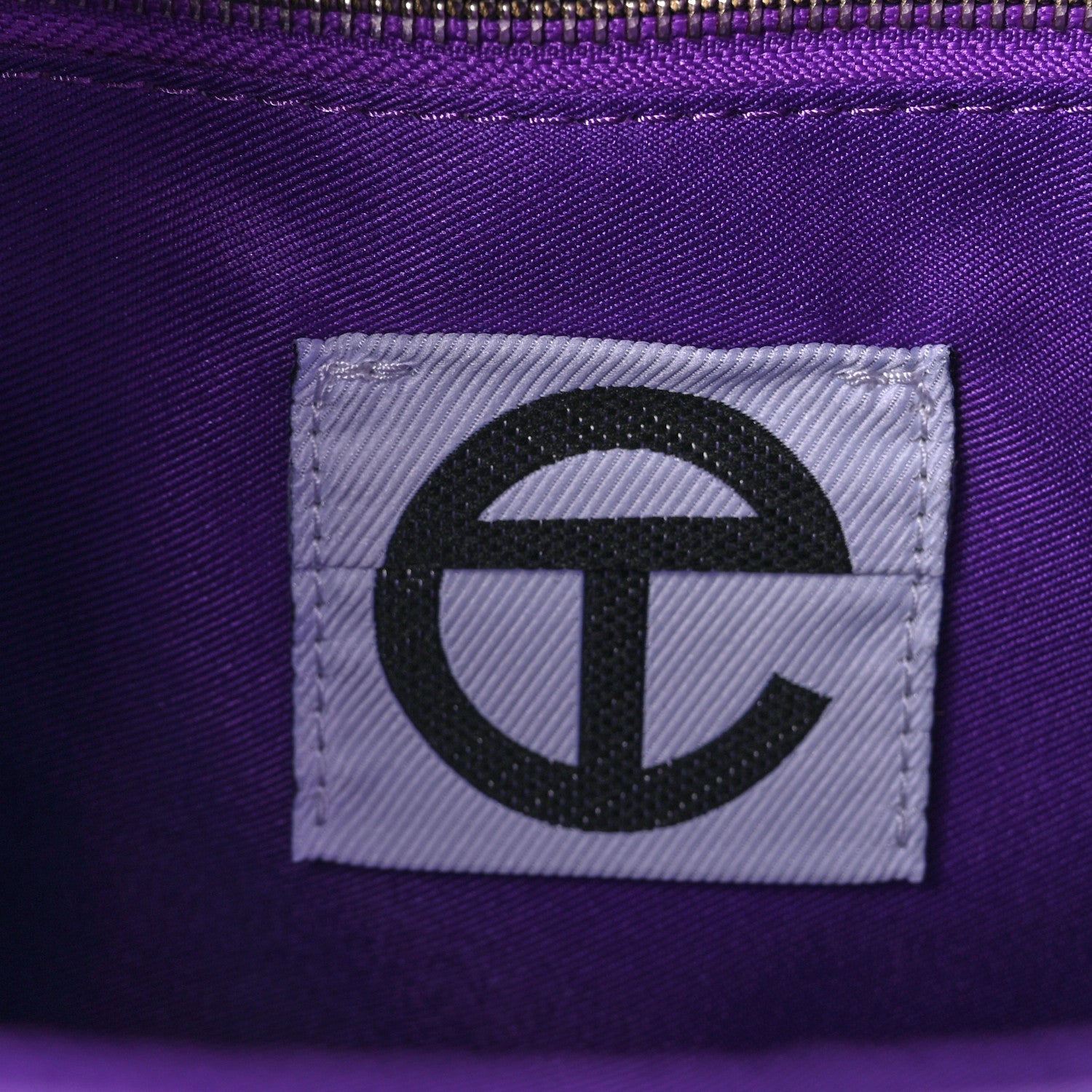 Telfar Vegan Leather Medium Shopping Bag Grape 6 of 9