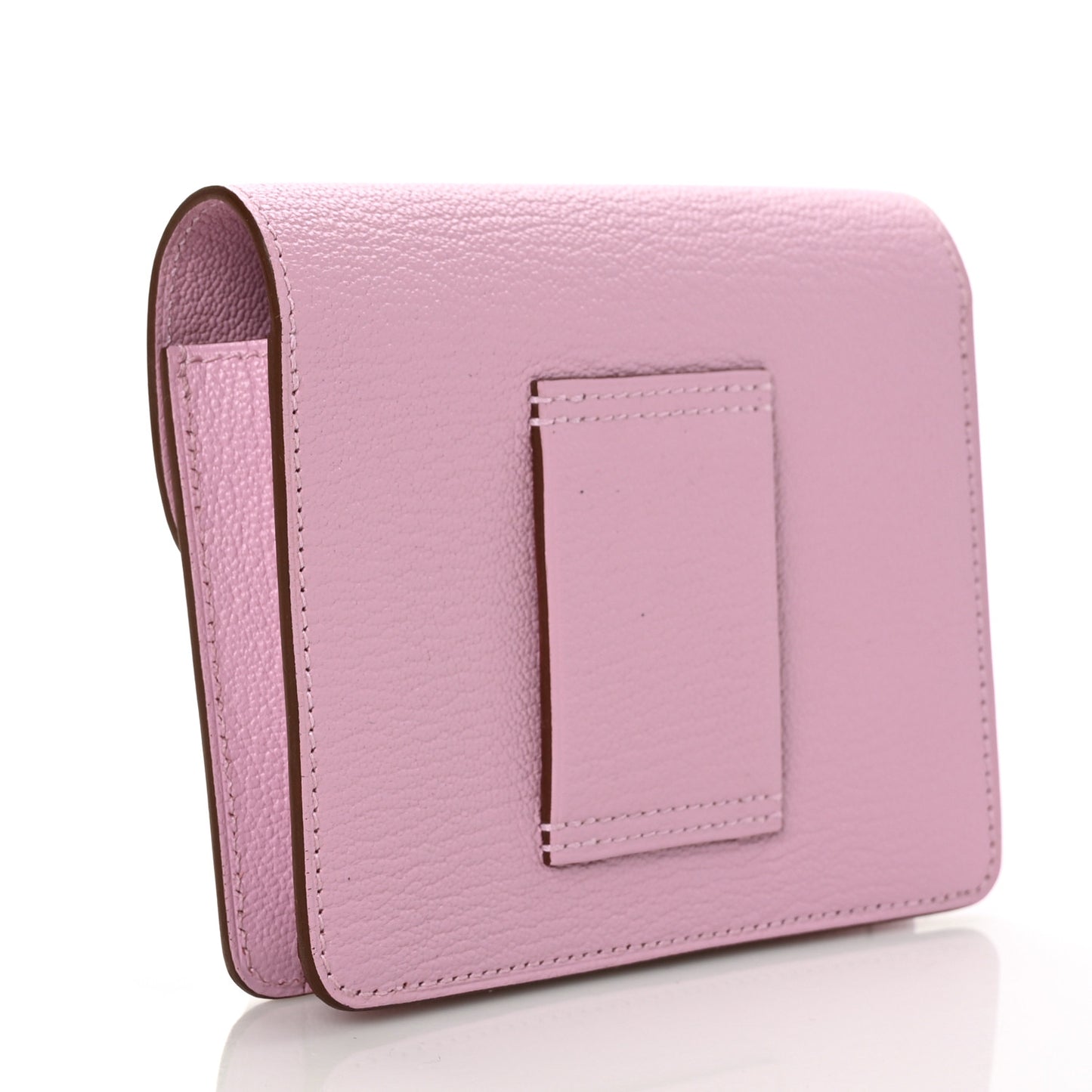 Chevre Mysore Roulis Slim Wallet Mauve Sylvestre