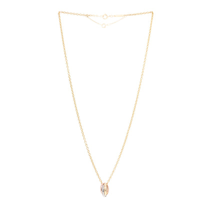Cartier 18K Pink Yellow White Gold Trinity Pendant Necklace 3 of 5