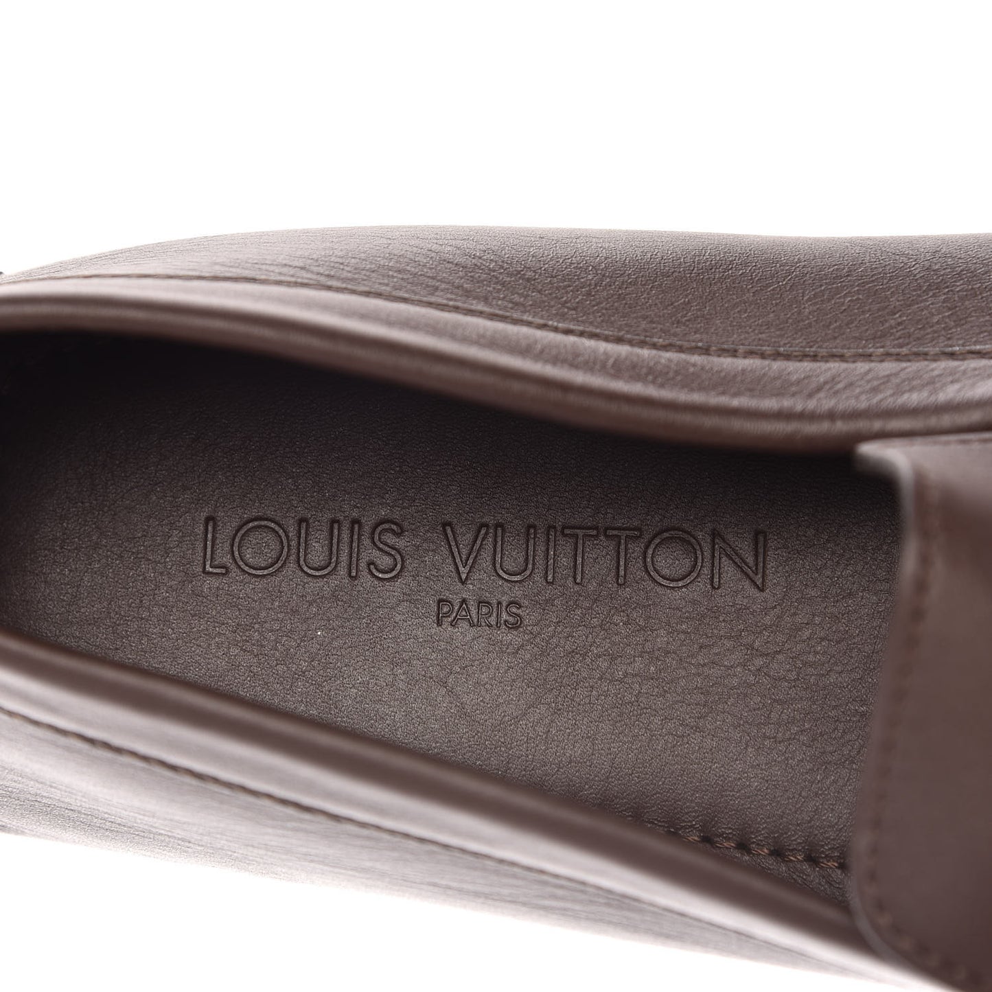 Calfskin Mens Lombok Moccasin Loafers 9 Cacao