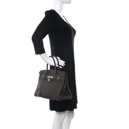 Hermes Togo Birkin 30 Chocolate 2 of 10