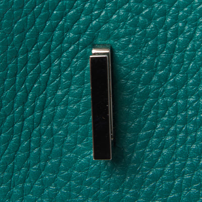 Hermes Taurillon Clemence Birkin 35 Malachite 24 of 30