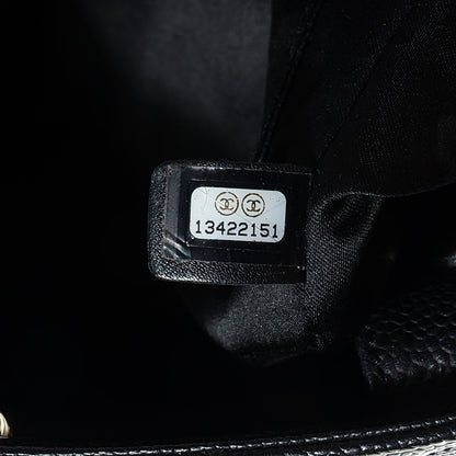 Chanel Caviar Quilted Petit Shopping Tote PST Black 7 of 7