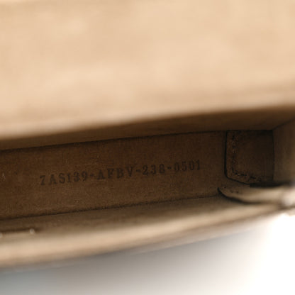 Fendi Recycled Fabric Jacquard Vitello King FF 1974 Baguette Soft Trunk Phone Pouch Tobacco Moro Sand 7 of 11