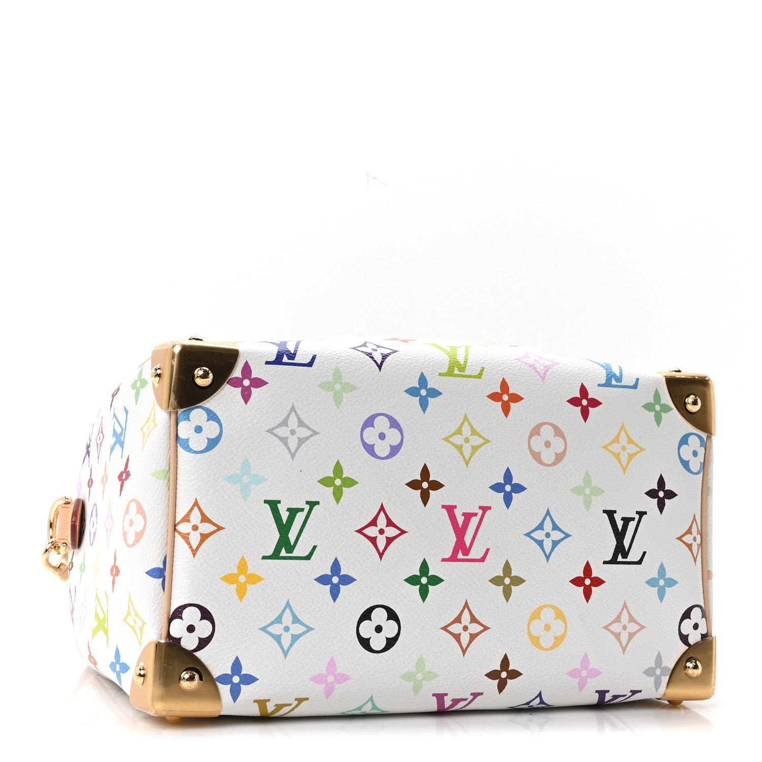 Louis Vuitton LV X TM Monogram Multicolor Speedy Bandouliere 25 White 4 of 9