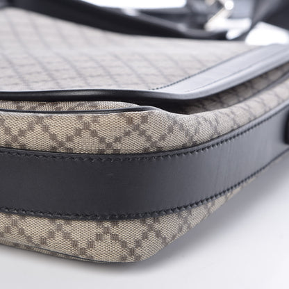 Gucci Diamante Flap Messenger Bag Beige Black 10 of 10