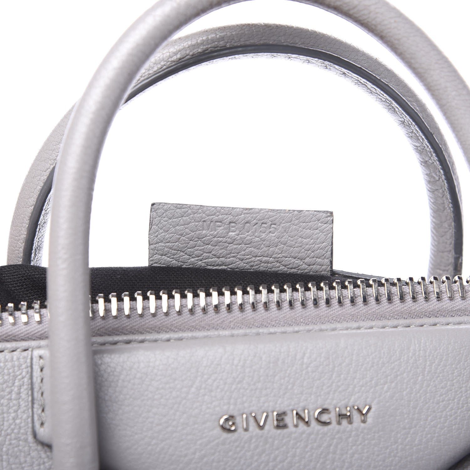 Givenchy Sugar Goatskin Medium Antigona Pearl Grey 6 of 17