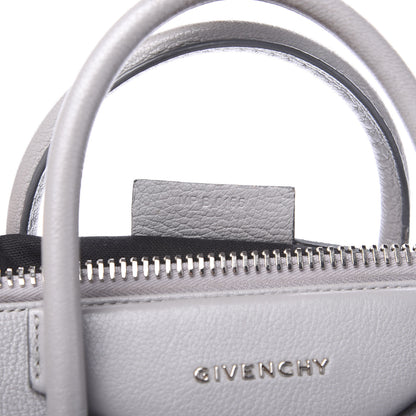 Givenchy Sugar Goatskin Medium Antigona Pearl Grey 6 of 17