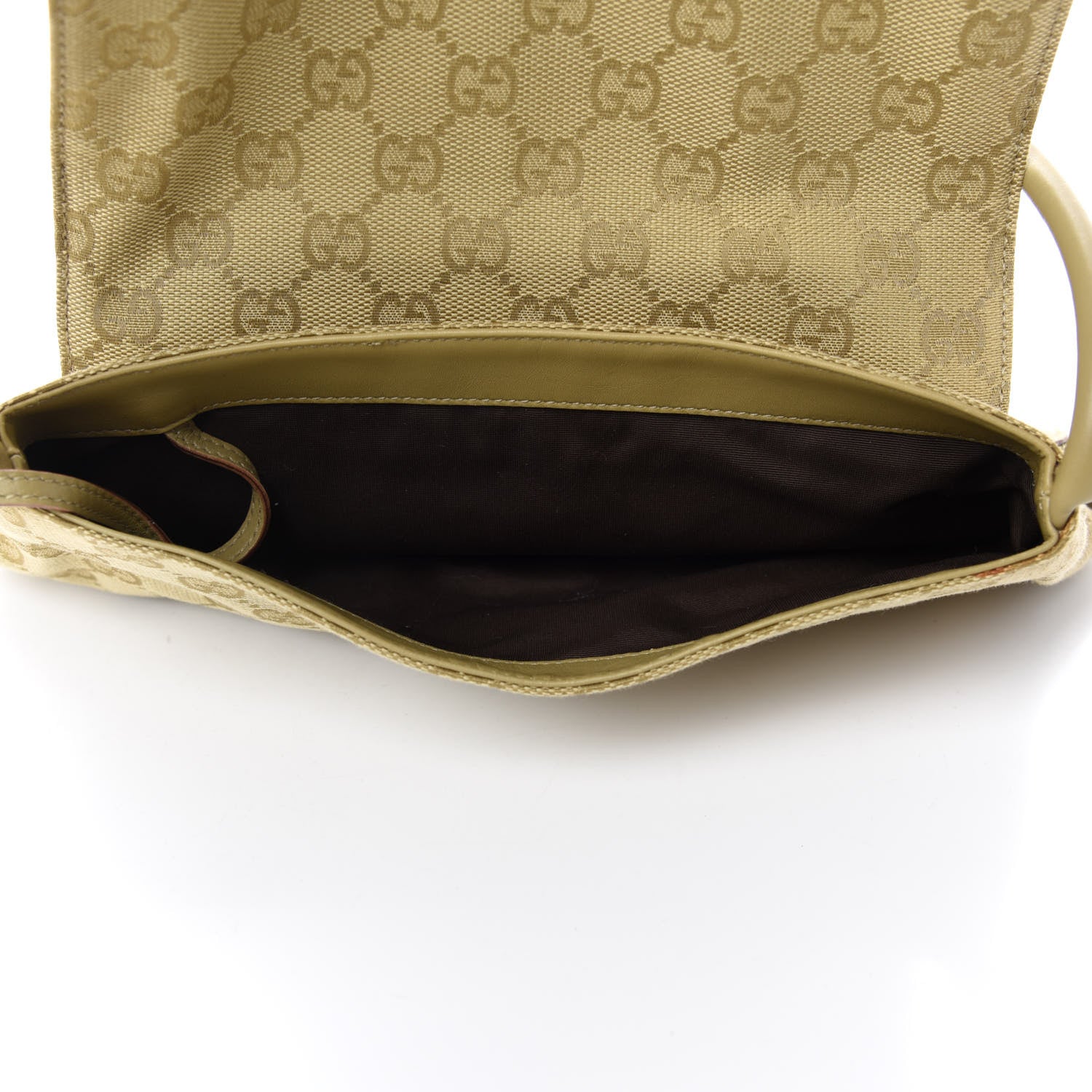 Gucci Monogram Medium Shoulder Bag Beige 6 of 16