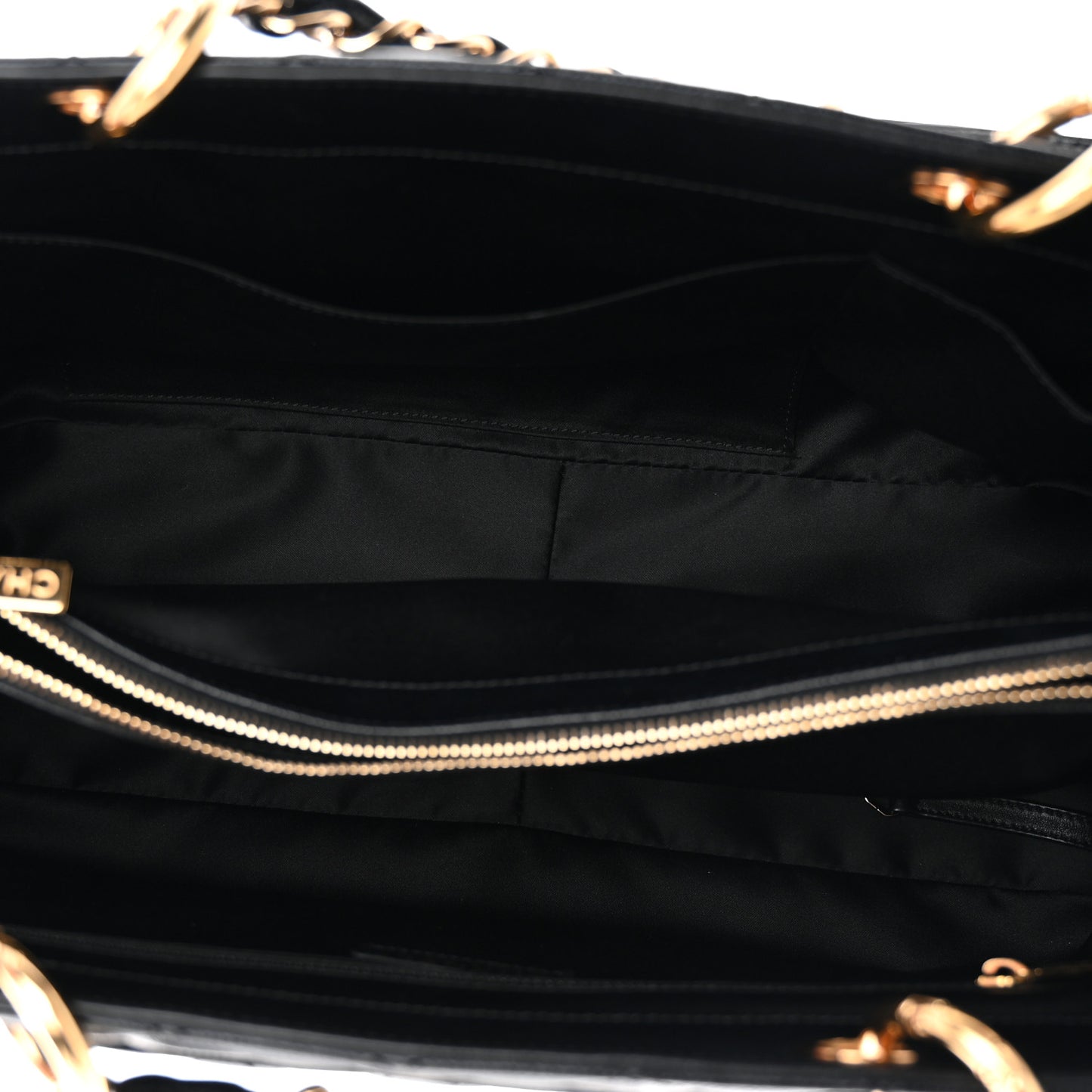Caviar Quilted XL Grand Shopping Tote GST Black