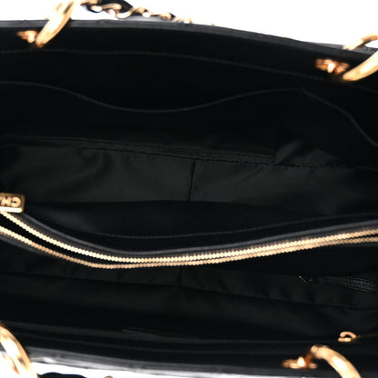 Chanel Caviar Quilted XL Grand Shopping Tote GST Black 5 of 10