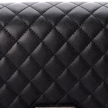 Chanel Caviar Quilted Medium Boy Flap Black 8 of 10