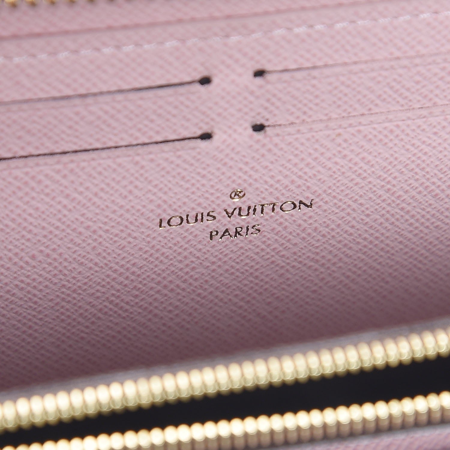 Louis Vuitton Monogram Clemence Wallet Rose Ballerine 6 of 8