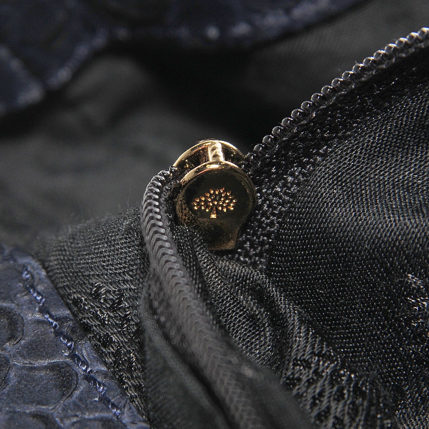 Silky Snake Print Alexa Nightshade Blue