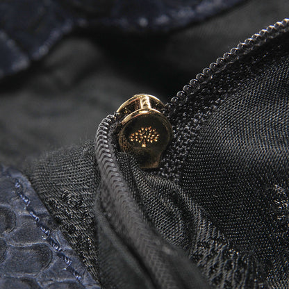 Mulberry Silky Snake Print Alexa Nightshade Blue 24 of 24