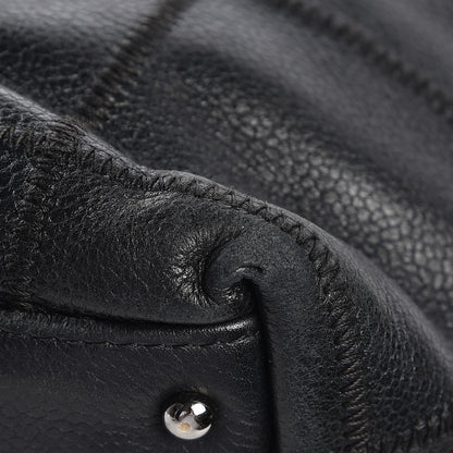 Chanel Caviar Square Stitched Tote Black 13 of 13