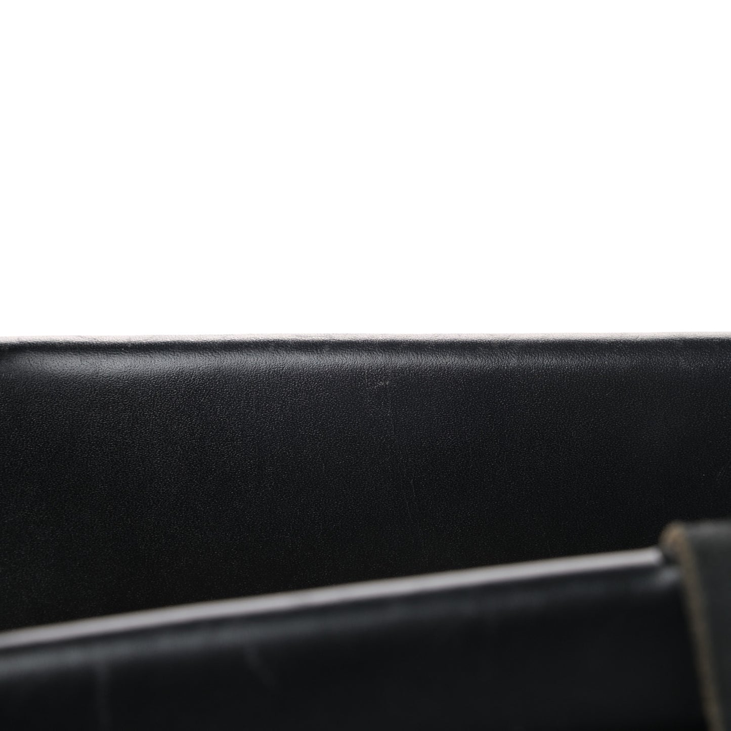 Toile Vache Calfskin Herbag Cabas PM Natural Black
