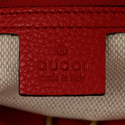Gucci Cellarius Calfskin Medium Soho Chain Shoulder Bag Red 6 of 10